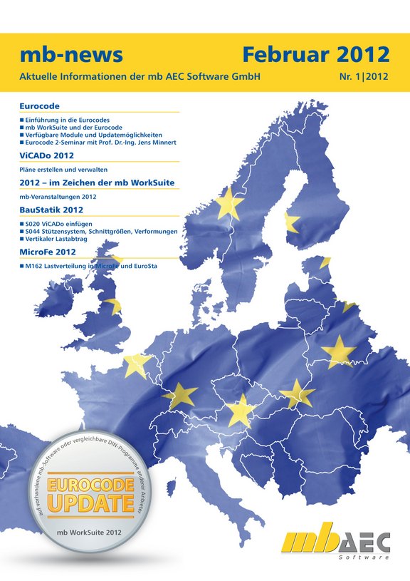 Titelseite mb-news 01-12 Titelseite der mb-news-Ausgabe 01-2012