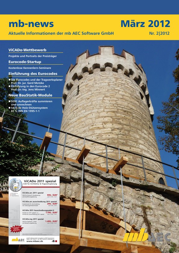 Titelseite mb-news 02-12 Titelseite der mb-news-Ausgabe 02-2012